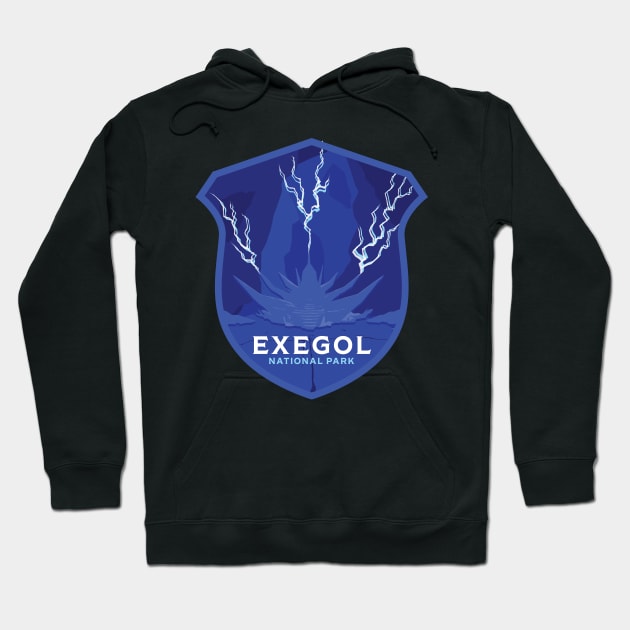 Exegol National Park Hoodie by Hanneliza